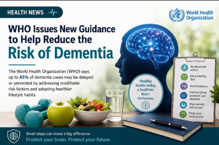 WHO Issues New Guidance to Help Reduce the Risk of Dementia